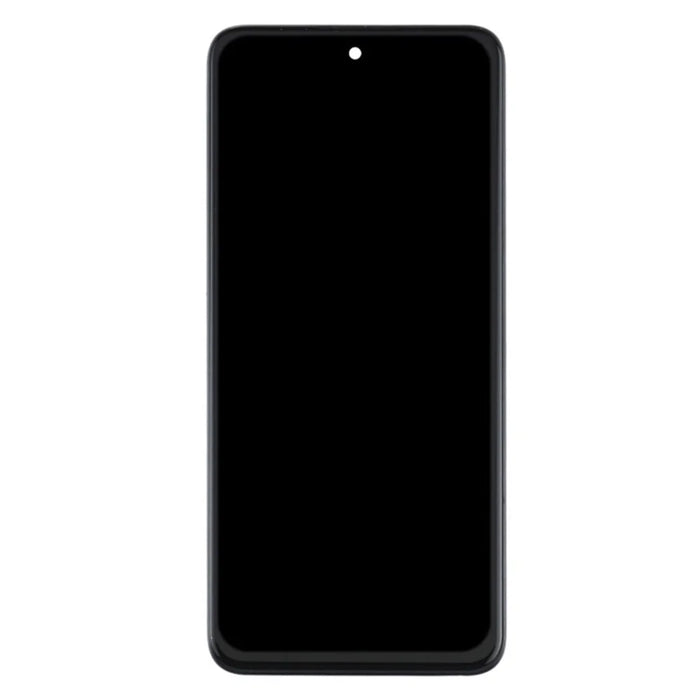 For TCL 20L+ T775H/T775B Grade S LCD Screen and Digitizer Assembly + Frame Part (without Logo) - Black - 2