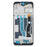 For TCL 20L+ T775H/T775B Grade S LCD Screen and Digitizer Assembly + Frame Part (without Logo) - Black - 3