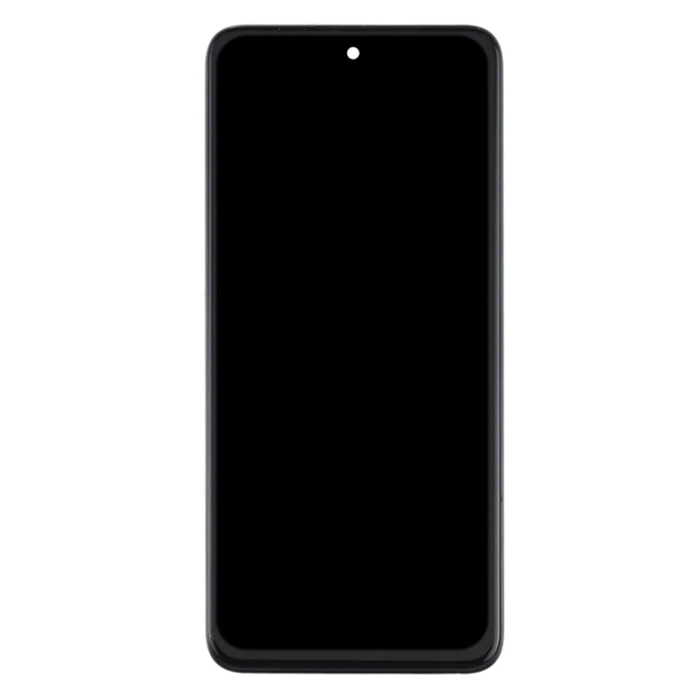 For TCL 20L T774H/T774B Grade S LCD Screen and Digitizer Assembly + Frame Part (without Logo) - Black - 2