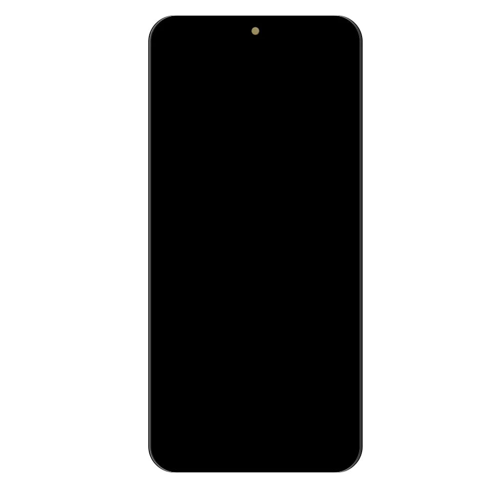 For T-Mobile REVVL 4 5007Z/5007W Grade S LCD Screen and Digitizer Assembly + Frame Part (without Logo) - Black - 2