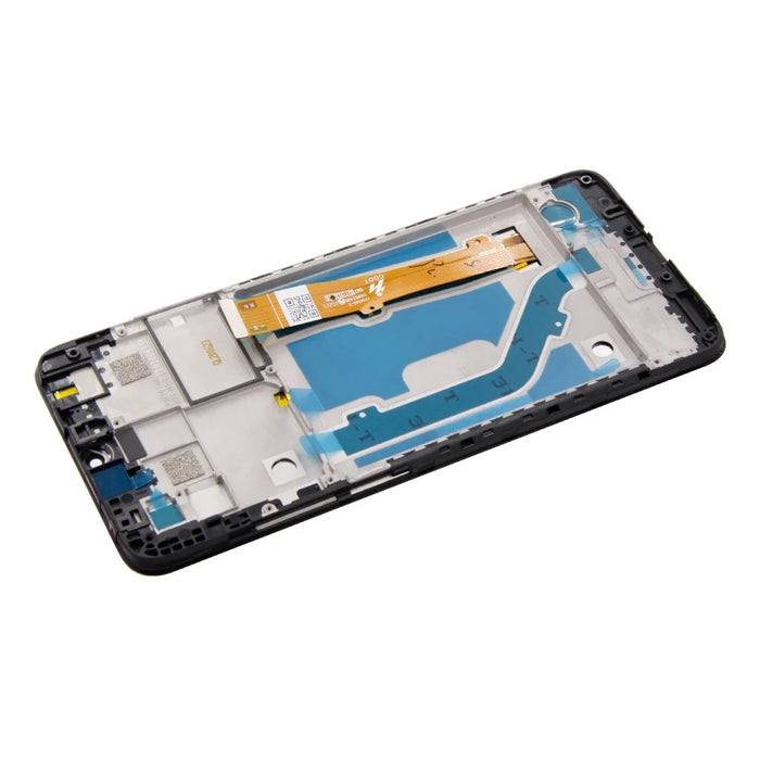 For T-Mobile REVVL 4+ 5062W / 5062Z Screen Replacement Grade S LCD Screen and Digitizer Assembly + Frame Part (Without Logo) - Black - 4