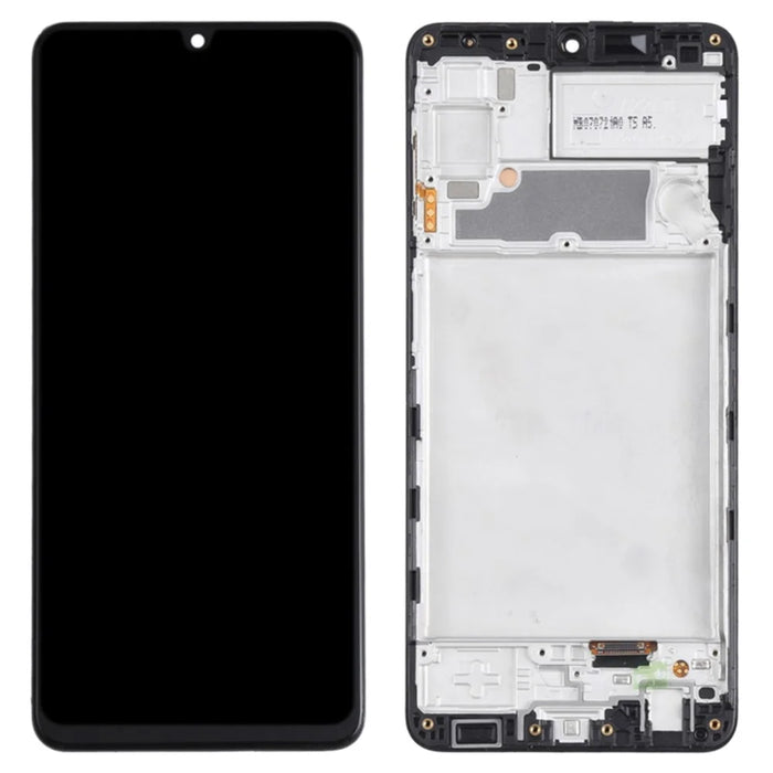 For Samsung Galaxy A22 4G (EU Version) A225 Grade C LCD Screen and Digitizer Assembly + Frame (In-Cell Workmanship) (without Logo) - 1