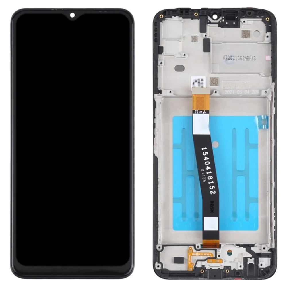 For Samsung Galaxy A22 5G (US Version)/(EU Version) A226 Grade C LCD Screen and Digitizer Assembly + Frame (without Logo) - 1