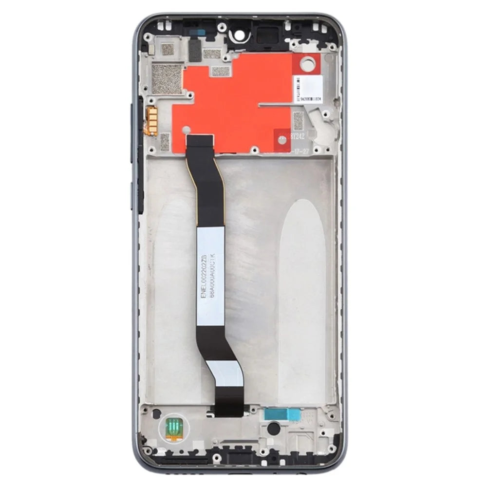 For Xiaomi Redmi Note 8T Grade C LCD Screen and Digitizer Assembly + Frame Replacement Part (without Logo) - Black - 3