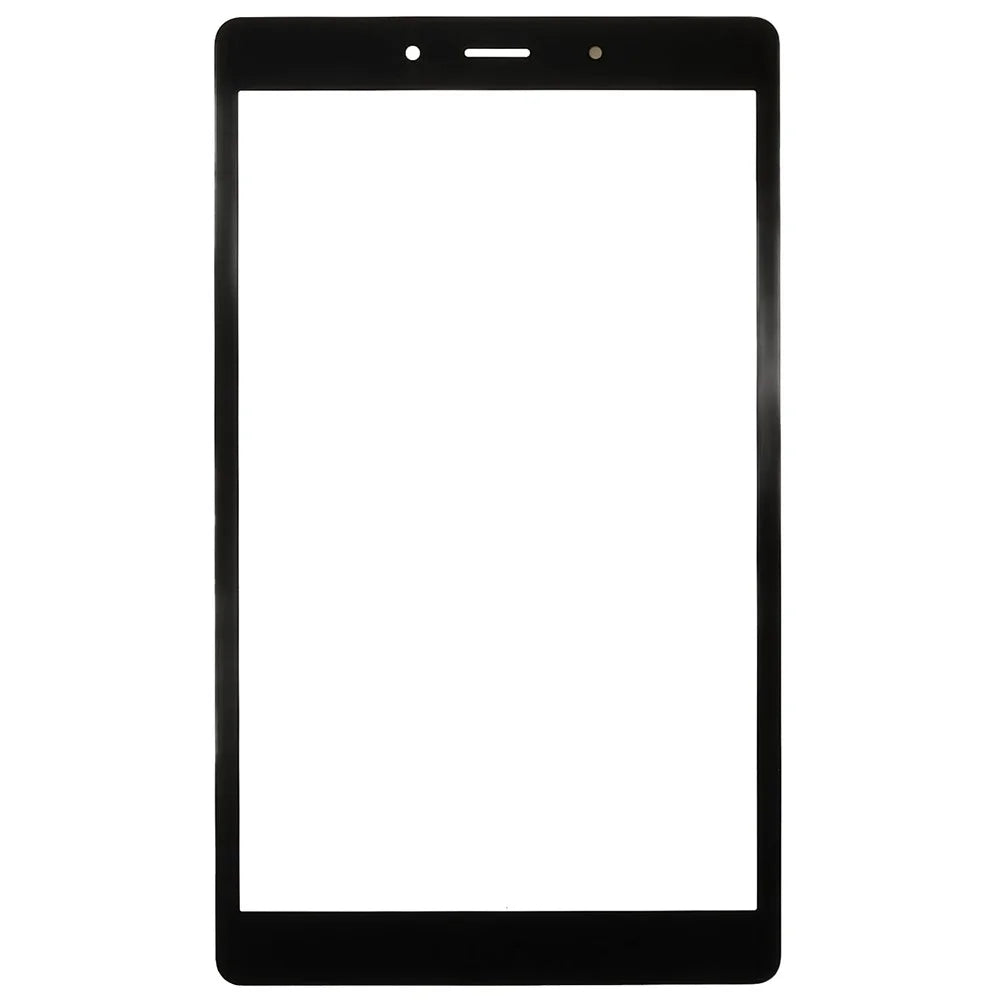 For Samsung Galaxy Tab A 8.0 (2019) SM-T295 (LTE) Front Screen Glass Lens Replacement (without Logo) - Black - 1