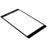 For Samsung Galaxy Tab A 8.0 (2019) SM-T295 (LTE) Front Screen Glass Lens Replacement (without Logo) - Black - 3