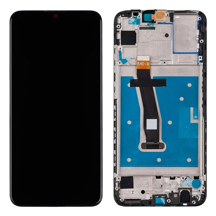 For Huawei P smart 2020 Grade B LCD Screen and Digitizer Assembly + Frame Part (without Logo) - Black - 1