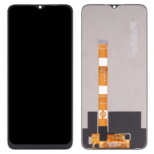 For Realme Narzo 50A RMX3430/Oppo A54s Grade S OEM Replacement LCD Screen and Digitizer Assembly Part (without Logo) - Black - 1