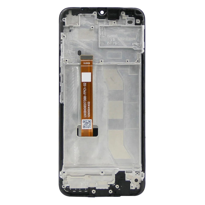 For Realme C11 RMX2185 Grade S OEM LCD Screen and Digitizer Assembly + Frame Part (without Logo) - Black - 3