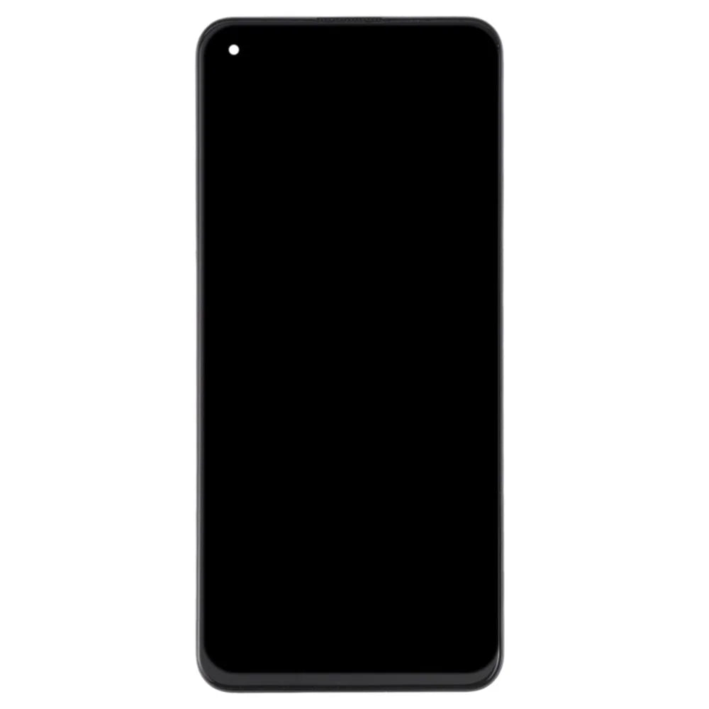 Grade A OEM Disassembly AMOLED Screen and Digitizer Assembly + Frame Repair Part for Realme GT 5G - Black - 3