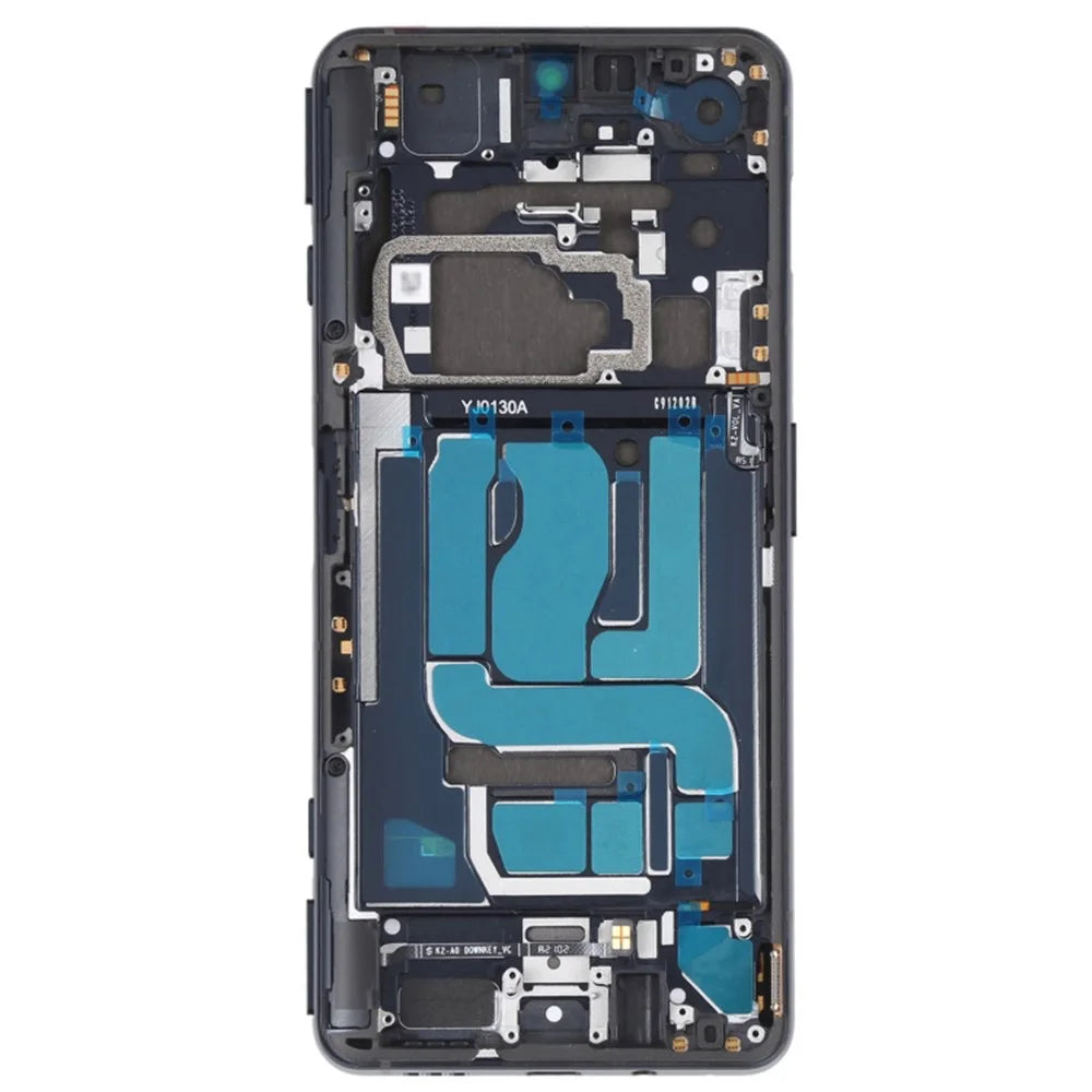 For Xiaomi Black Shark 4 Grade S OEM AMOLED Screen and Digitizer Assembly + Frame Repair Part (without Logo) - Black - 2