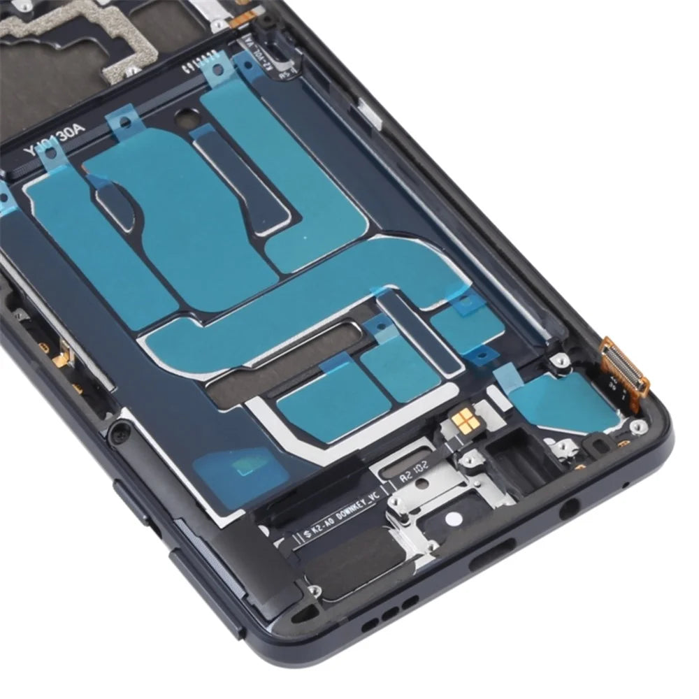 For Xiaomi Black Shark 4 Grade S OEM AMOLED Screen and Digitizer Assembly + Frame Repair Part (without Logo) - Black - 5