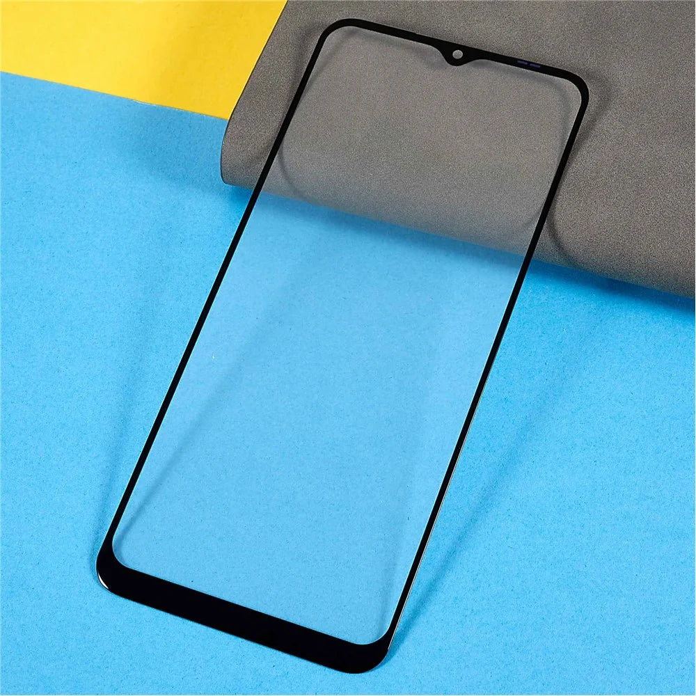 For Samsung Galaxy A13 4G A135 Front Screen Glass Lens + OCA Adhesive Replacement Parts (without Logo) - 2