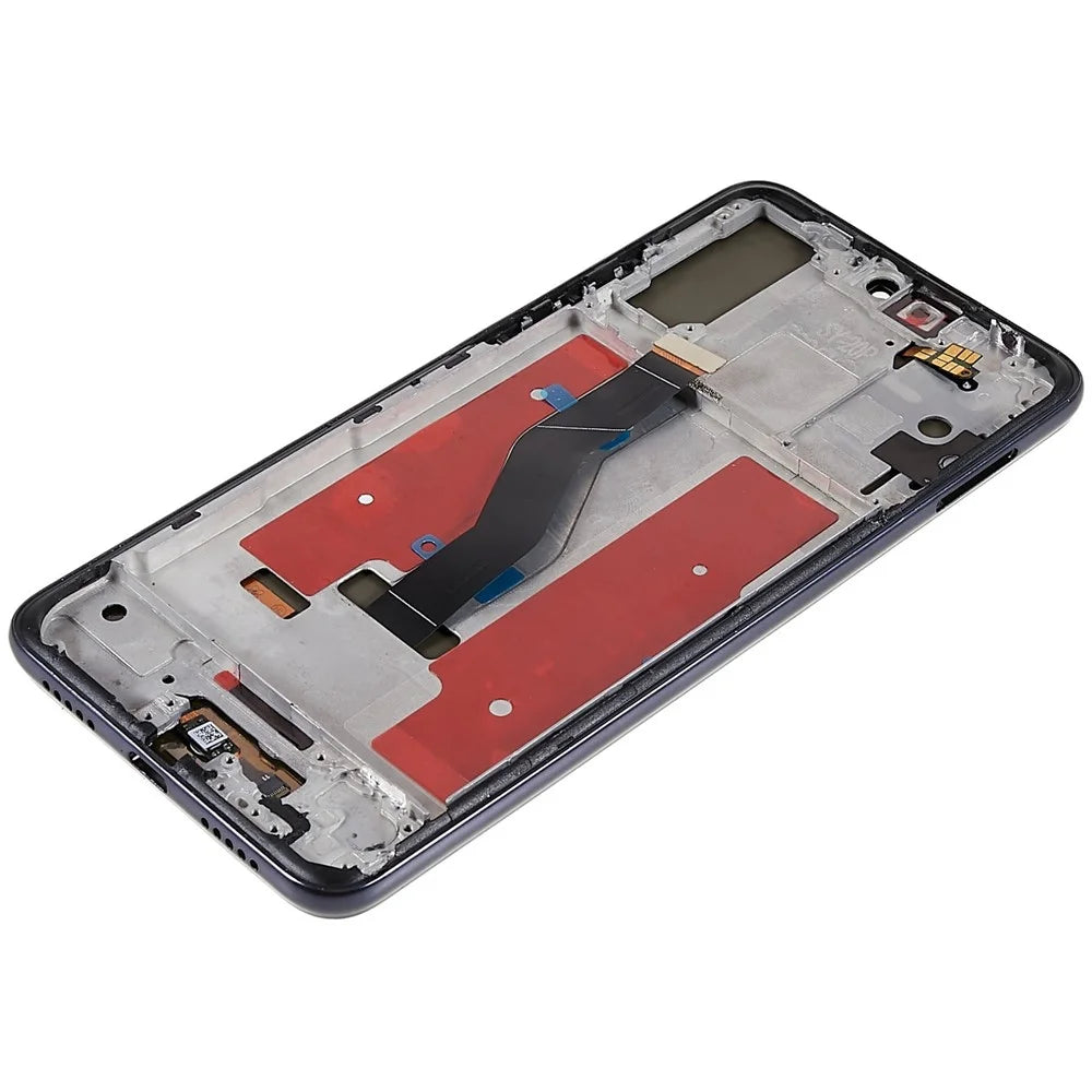 For Huawei P20 Pro Grade C OLED Screen and Digitizer Assembly + Frame Part (without Logo) - Black - 6