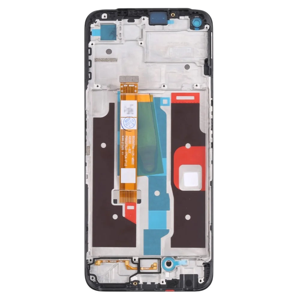 For Realme 8i / Narzo 50 4G Grade B LCD Screen and Digitizer Assembly + Frame Replace Part (Without Logo) - 3