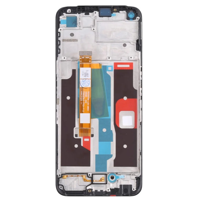 For Realme 8i / Narzo 50 4G Grade S OEM LCD Screen and Digitizer Assembly + Frame Repair Part (Without Logo) - 2