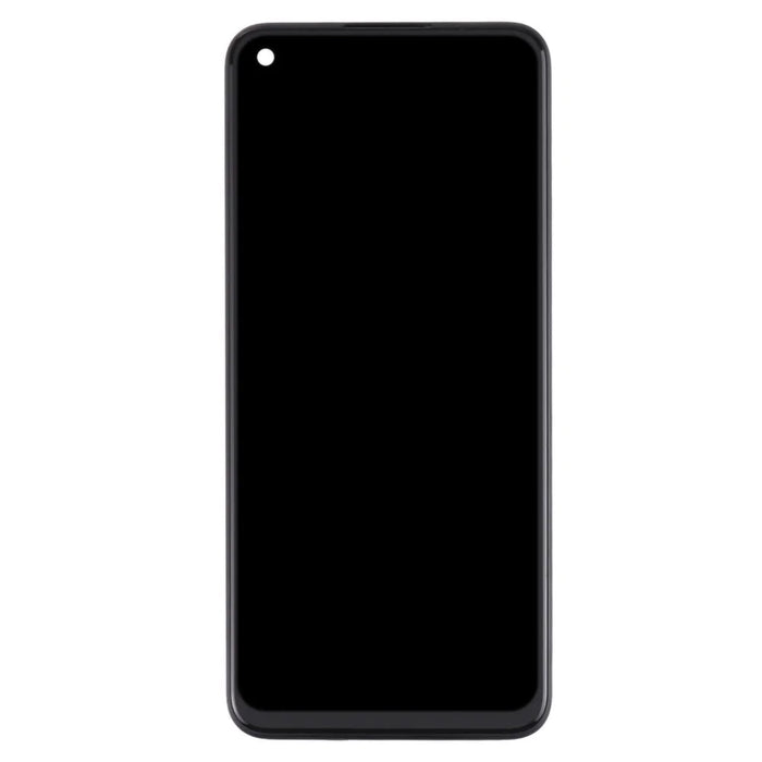 For Realme 8i / Narzo 50 4G Grade S OEM LCD Screen and Digitizer Assembly + Frame Repair Part (Without Logo) - 3