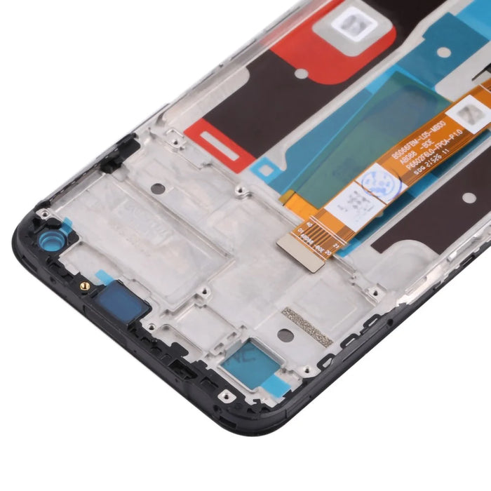 For Realme 8i / Narzo 50 4G Grade S OEM LCD Screen and Digitizer Assembly + Frame Repair Part (Without Logo) - 4