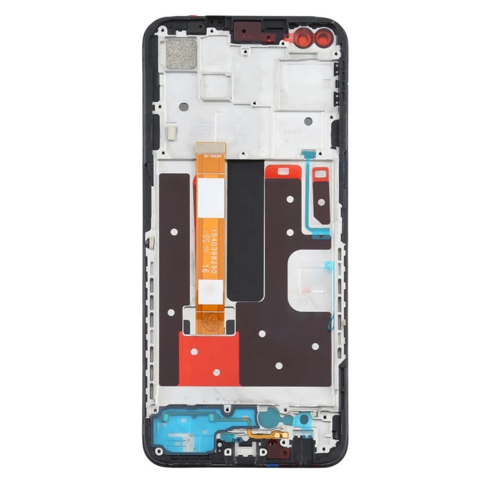 For OPPO A92s/Reno4 Z 5G Grade B LCD Screen and Digitizer Assembly + Frame Part (without Logo) - 2