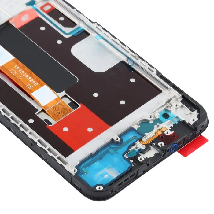 For OPPO A92s/Reno4 Z 5G Grade B LCD Screen and Digitizer Assembly + Frame Part (without Logo) - 4