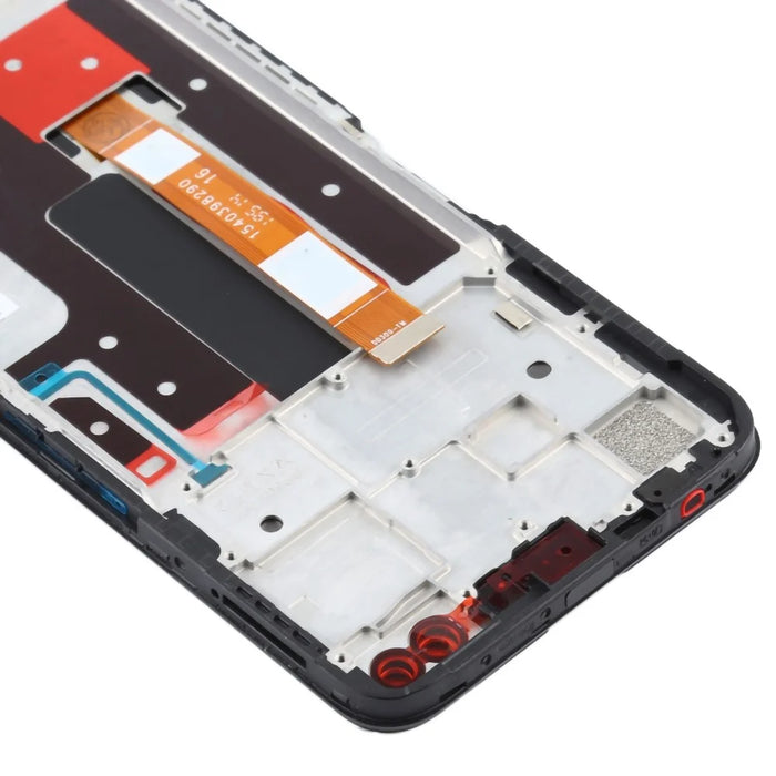 For OPPO A92s/Reno4 Z 5G Grade B LCD Screen and Digitizer Assembly + Frame Part (without Logo) - 5