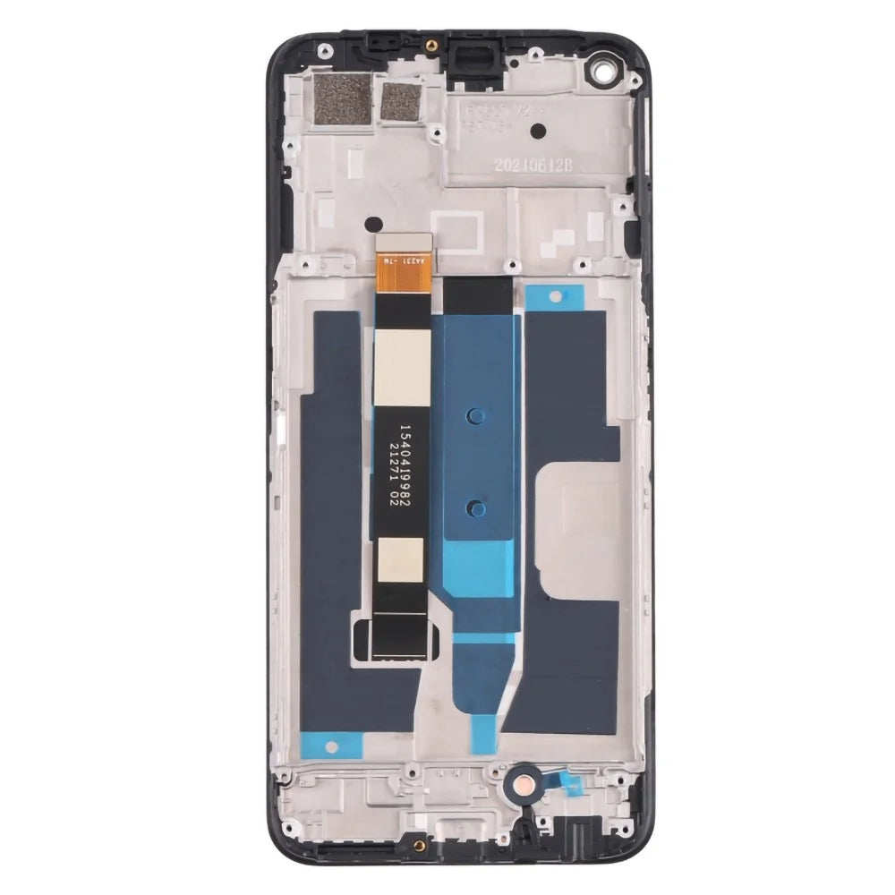 For Realme 8 5G RMX3241 Grade S OEM LCD Screen and Digitizer Assembly + Frame Repair Part (without Logo) - 2