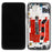 For Huawei Nova 7i Grade S LCD Screen and Digitizer Assembly + Frame Part (without Logo) - Black - 1
