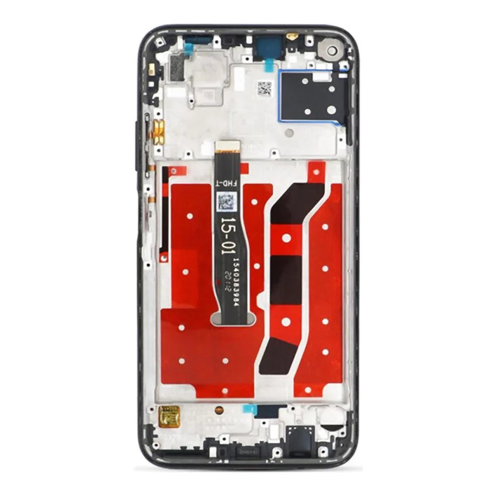For Huawei Nova 7i Grade S LCD Screen and Digitizer Assembly + Frame Part (without Logo) - Black - 2