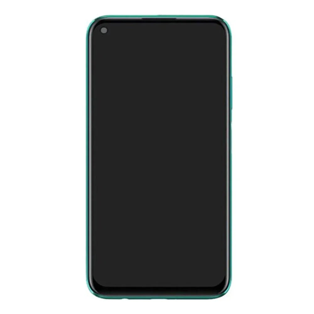 For Huawei nova 7i Grade C LCD Screen and Digitizer Assembly + Frame (without Logo) - Green - 3