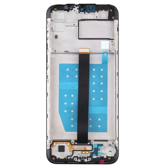 For Motorola One Fusion 4G XT2073-2 Grade B LCD Screen and Digitizer Assembly + Frame Part (without Logo) - Black - 2