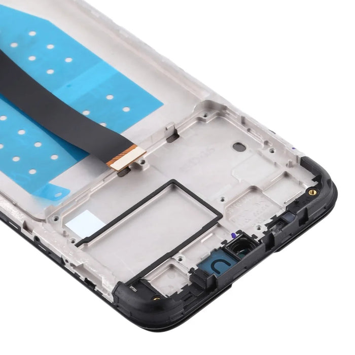 For Motorola One Fusion 4G XT2073-2 Grade B LCD Screen and Digitizer Assembly + Frame Part (without Logo) - Black - 4