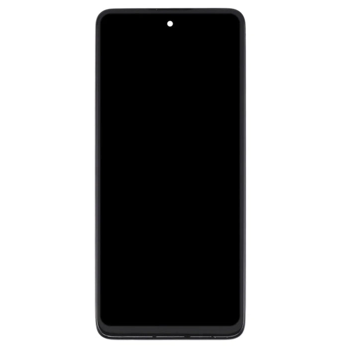 For Motorola Moto G 5G (2020) Grade B LCD Screen and Digitizer Assembly + Frame Part (without Logo) - Silver - 3