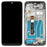For Motorola Moto G8 Plus XT2019 Grade B LCD Screen and Digitizer Assembly + Frame Replacement Part (without Logo) - Black - 1