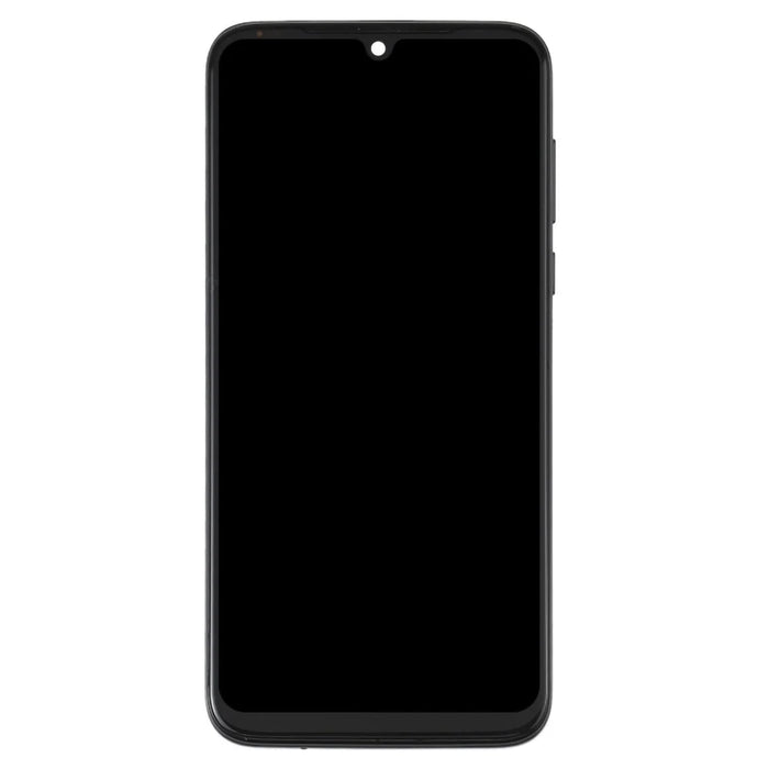 For Motorola Moto G8 Plus XT2019 Grade B LCD Screen and Digitizer Assembly + Frame Replacement Part (without Logo) - Black - 3