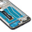 For Motorola Moto G8 Plus XT2019 Grade B LCD Screen and Digitizer Assembly + Frame Replacement Part (without Logo) - Black - 5
