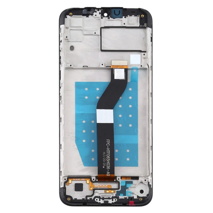 For Motorola Moto G8 Power Lite XT2055-2 Grade B LCD Screen and Digitizer Assembly + Frame Replacement Part (without Logo) - Black - 2