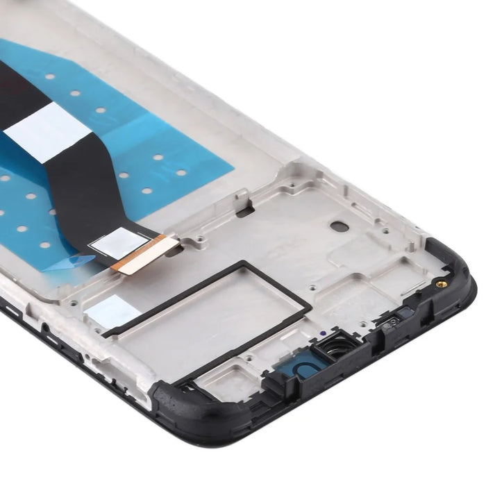 For Motorola Moto G8 Power Lite XT2055-2 Grade B LCD Screen and Digitizer Assembly + Frame Replacement Part (without Logo) - Black - 4