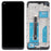 For Motorola Moto G8 XT2045-1 Grade B LCD Screen and Digitizer Assembly + Frame Replacement Part (without Logo) - Black - 1