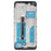 For Motorola Moto G8 XT2045-1 Grade B LCD Screen and Digitizer Assembly + Frame Replacement Part (without Logo) - Black - 2