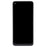 For Motorola Moto G8 XT2045-1 Grade B LCD Screen and Digitizer Assembly + Frame Replacement Part (without Logo) - Black - 3
