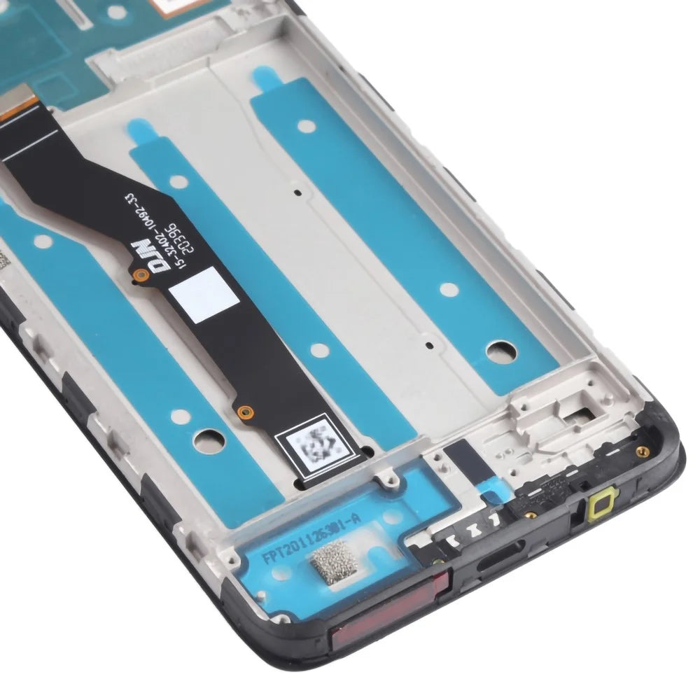 For Motorola Moto G9 Plus XT2087-1 Grade B LCD Screen and Digitizer Assembly + Frame Part (without Logo) - Black - 5