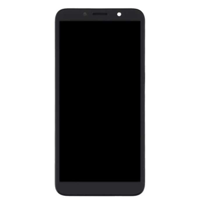 For Motorola Moto E6 Play XT2029 Grade B LCD Screen and Digitizer Assembly + Frame Replacement Part (without Logo) - Black - 3