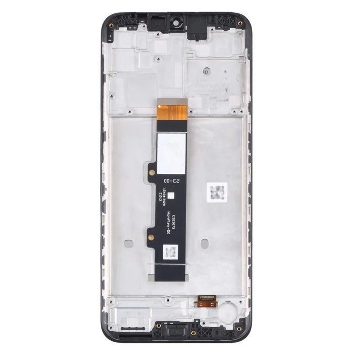 For Motorola Moto G10 Grade B LCD Screen and Digitizer Assembly + Frame Replacement Part (without Logo) - Black - 2