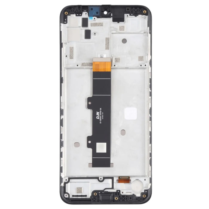 For Motorola Moto G30 Grade B LCD Screen and Digitizer Assembly + Frame Replacement Part (without Logo) - Black - 2