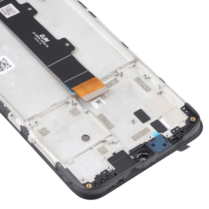 For Motorola Moto G30 Grade B LCD Screen and Digitizer Assembly + Frame Replacement Part (without Logo) - Black - 4