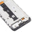 For Motorola Moto G30 Grade B LCD Screen and Digitizer Assembly + Frame Replacement Part (without Logo) - Black - 5