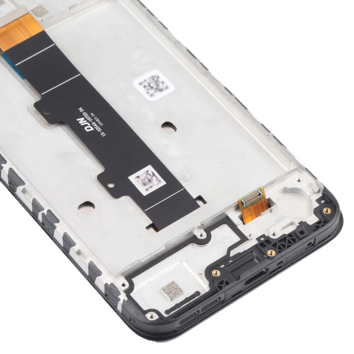 For Motorola Moto G30 Grade B LCD Screen and Digitizer Assembly + Frame Replacement Part (without Logo) - Black - 5