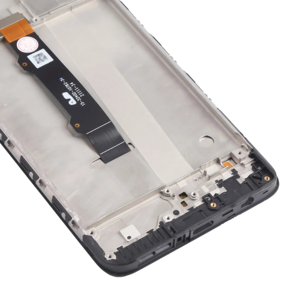 For Motorola Moto G50 4G XT2137 Grade B LCD Screen and Digitizer Assembly + Frame Replacement Part (without Logo) - Black - 5