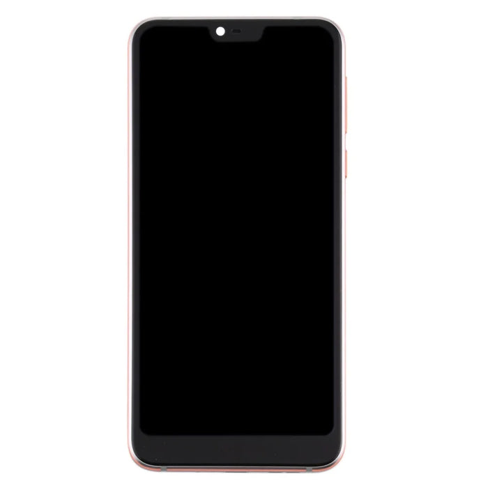 For Nokia 7.1 Grade S OEM LCD Screen and Digitizer Assembly + Frame Part - Silver - 3