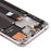 For Nokia 7.1 Grade S OEM LCD Screen and Digitizer Assembly + Frame Part - Silver - 4